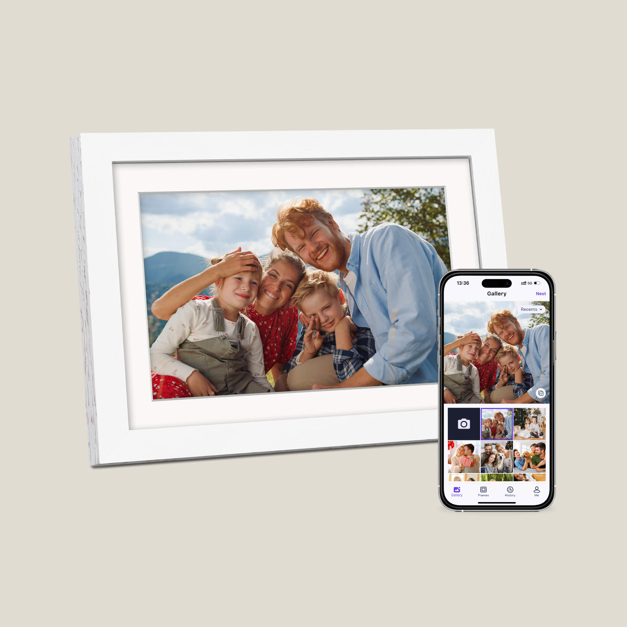 10-inch-oak-digital-photo-frame-white