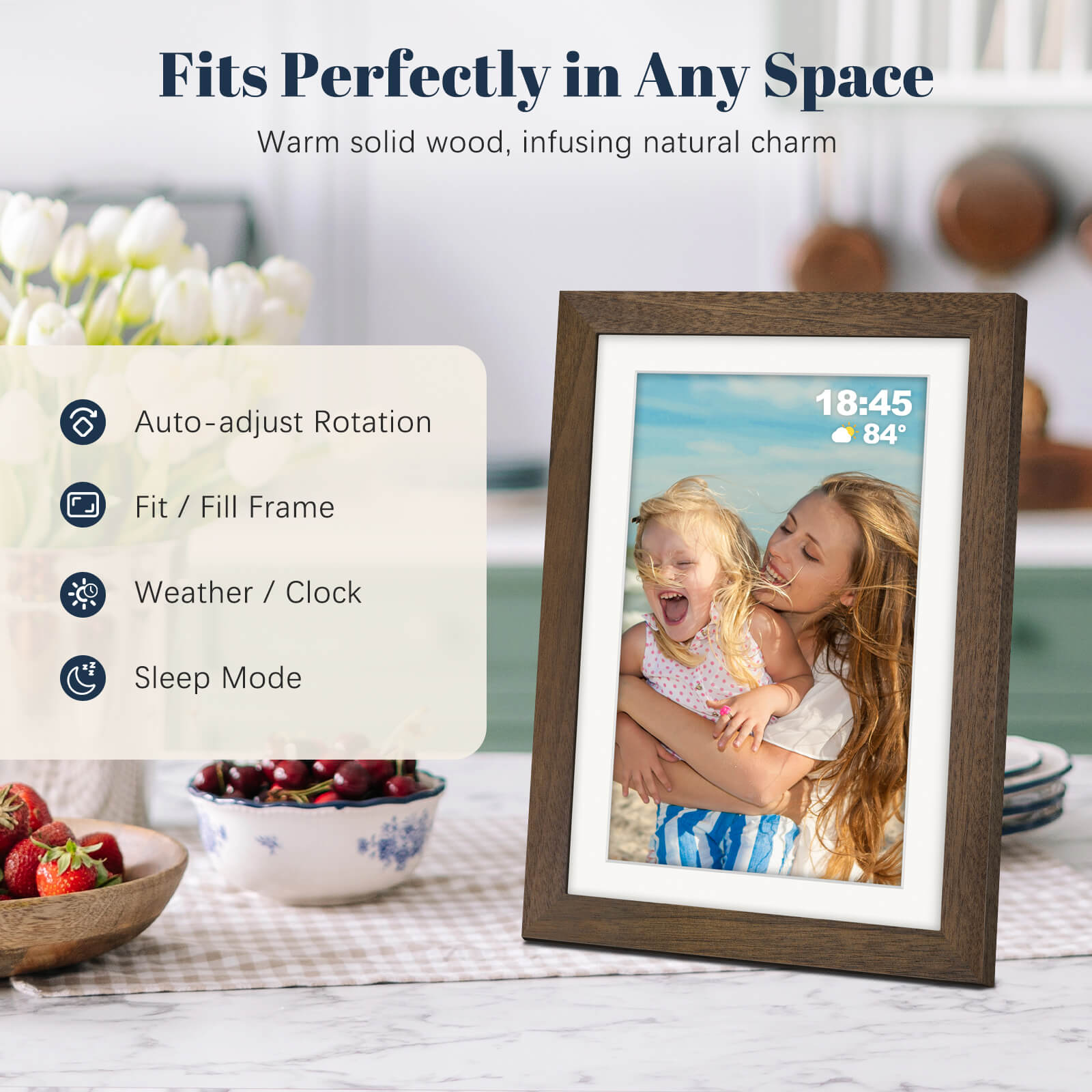 Eptusmey 10.1" Digital Photo Frame (Frameo)
