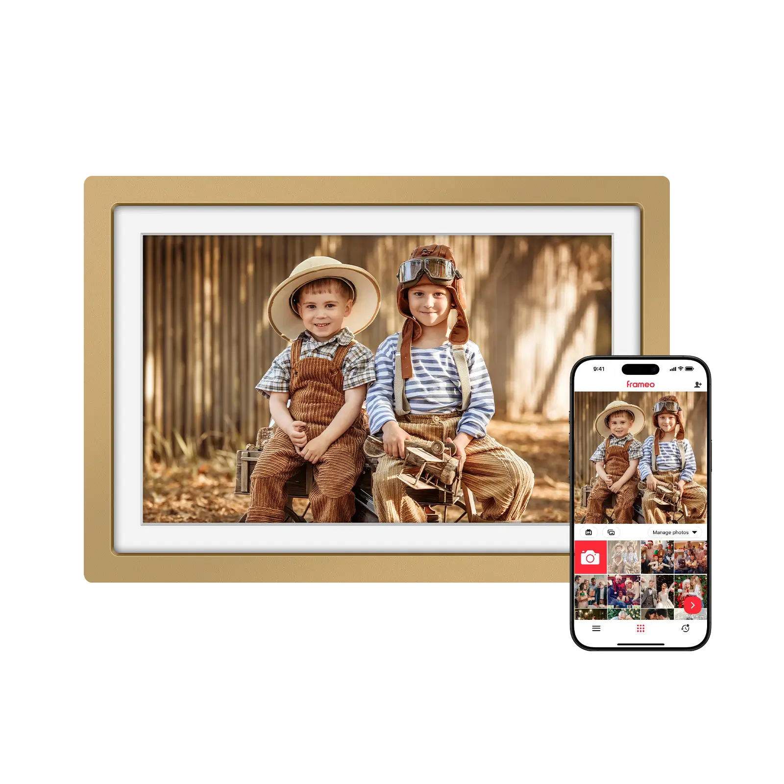 wifi-frameo-digital-picture-frame-gold-10-inch