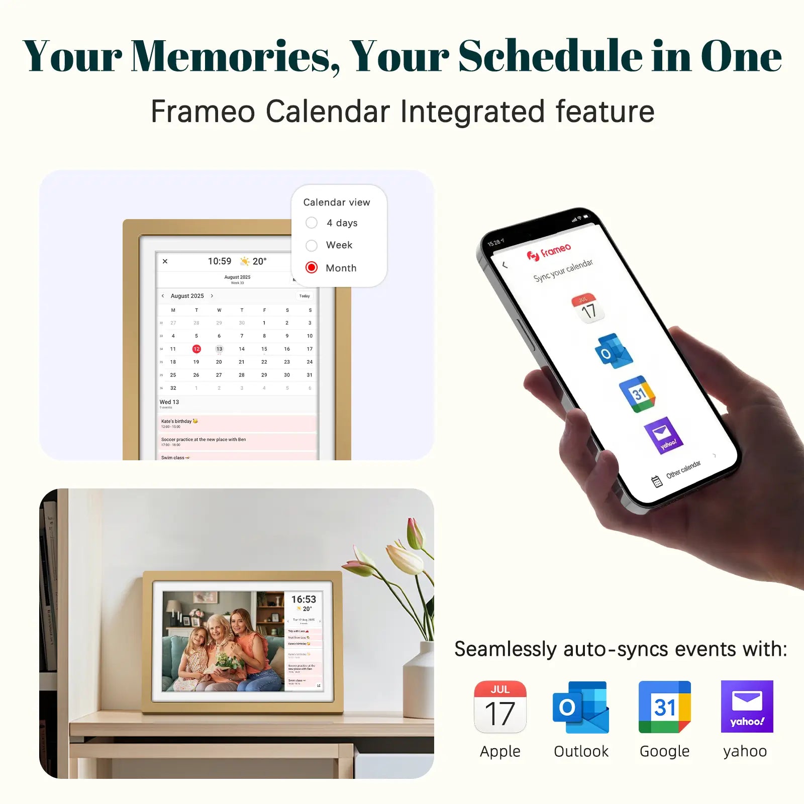 digital-frame-frameo-calendar-new-feature