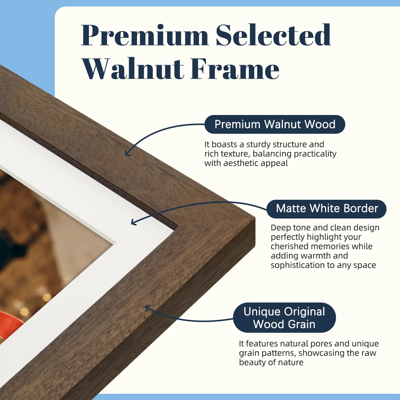 Eptusmey 10.1" Digital Photo Frame (Frameo)