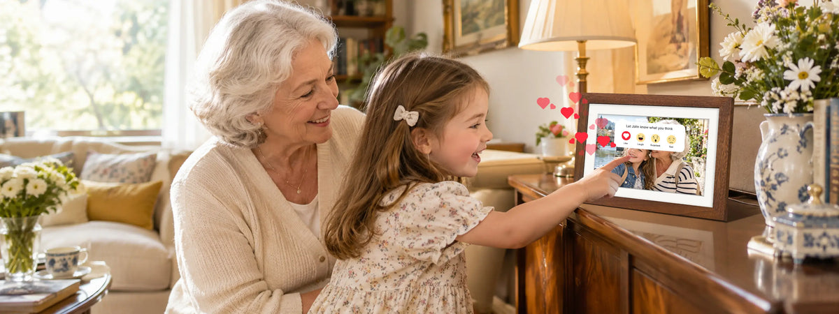 invite loved ones to contribute and react
